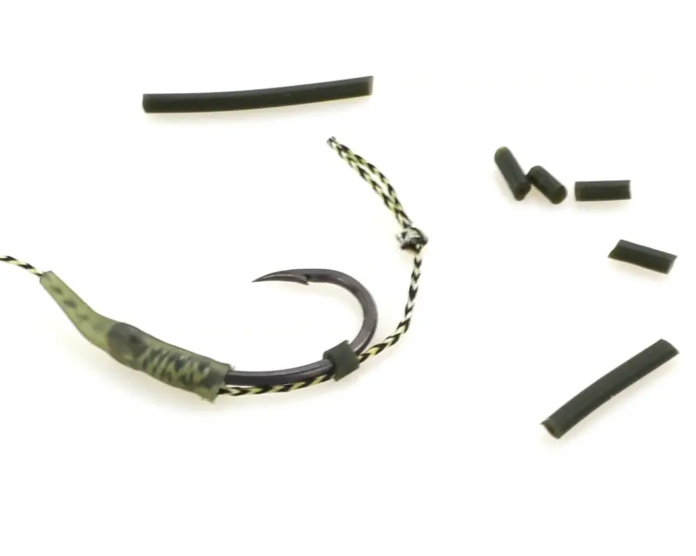 Carp Fishing Silicone Tube For Hooks and Rigs Safety Lead-clip System Size 0.5x1.8mm 0.8x1.9mm 3 Meters