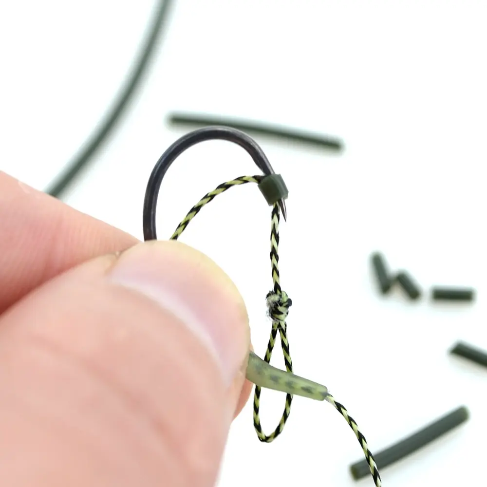 Carp Fishing Silicone Tube For Hooks and Rigs Safety Lead-clip System Size 0.5x1.8mm 0.8x1.9mm 3 Meters