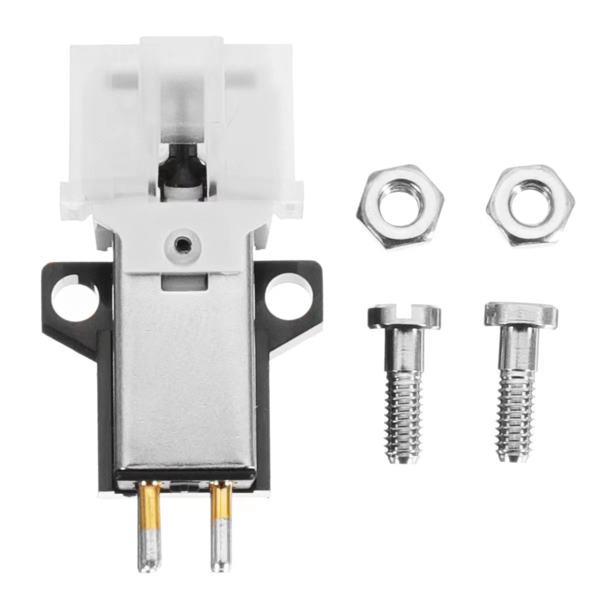 AT3600L Moving Magnetic Cartridge Stylus Aluminium Alloy Headshell Holder Kit For LP Vinyl Record Player Turntable Phonograph