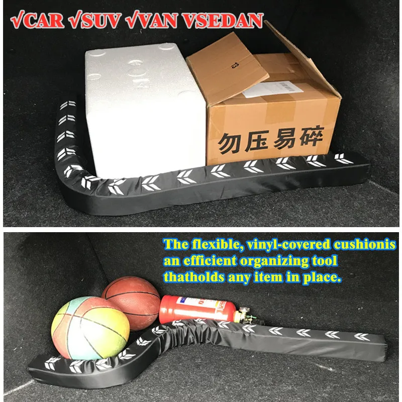 Car Trunk Organizer Flexible -Unique Gift Car Storage Organization Protecting Item Safety, Accessories for Car, SUV Sedan