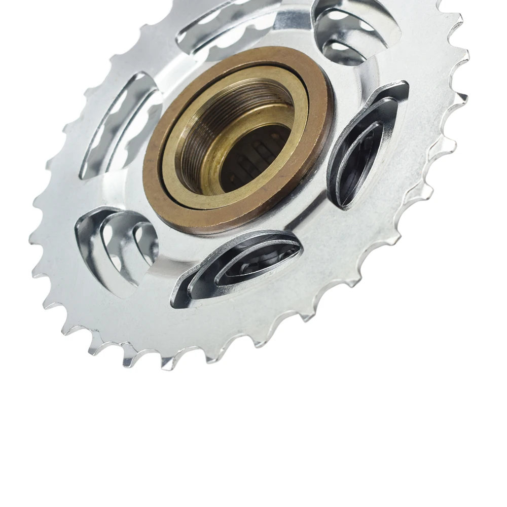 VG Sports Bike Sprocket 5/6/7/8/9/10/11 Speed Thread Freewheel 14-28T 13-28/32T 11-32/36T Cogs Compatible with rotary Hub