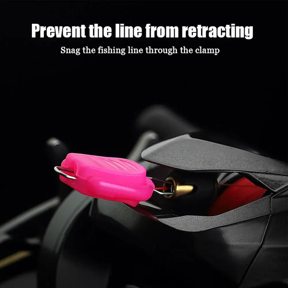 Fishing Lines Spooling Accessories 5 Pieces Fishing Rod Holder Space Saving Lines Stopper Lines Keeper For Fishing Enthusiasts