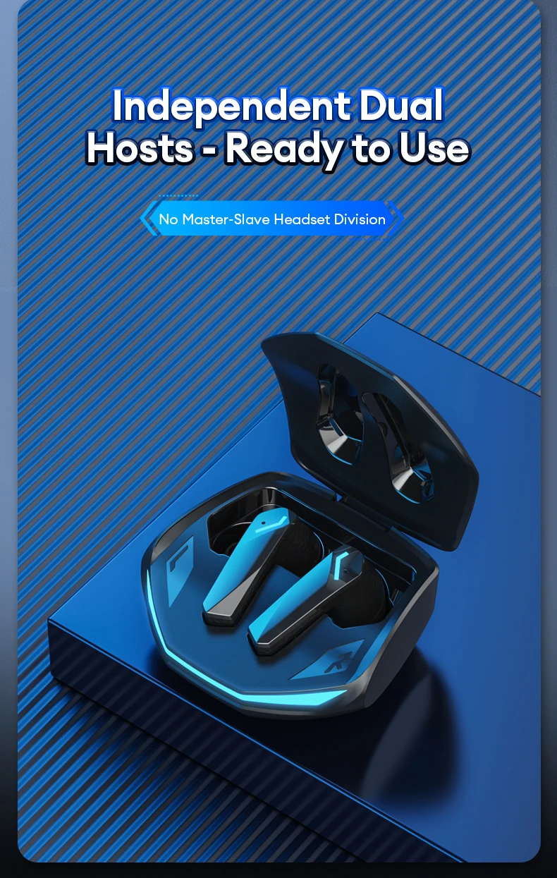 Genuine Lenovo GM2 Pro Bluetooth Earphones Gaming Low Latency In-Ear Wireless Headphones Dual Mode Music Sport Earbuds Headsets