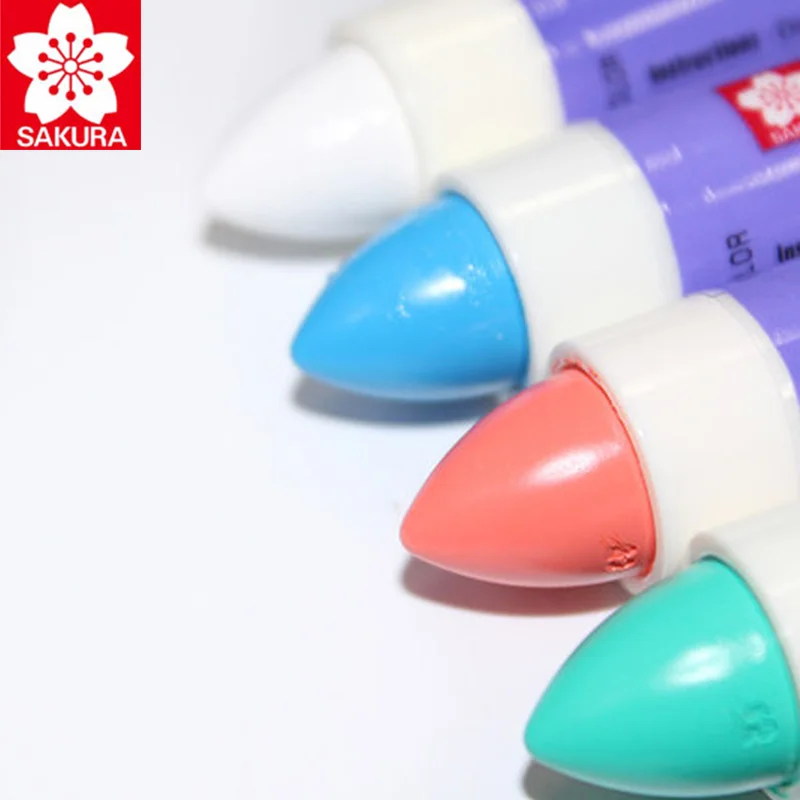 8Pcs Japan Sakura Solid Marker Industrial Pen XSC Dry Can Write on Steel Plate Water Oil Surface Multi-function Pen Permanent