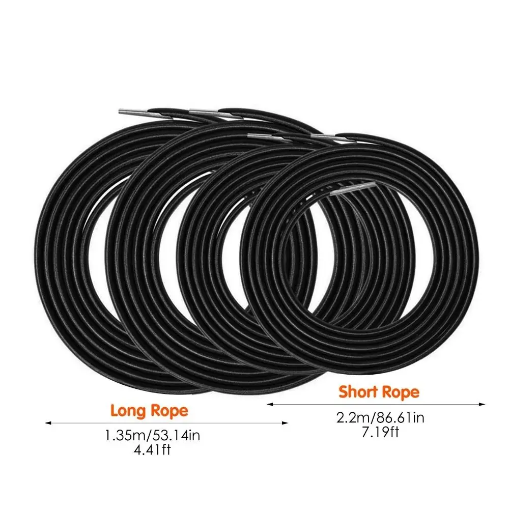 4Pcs/set Sun Loungers Fixing Elastic Cord Rope Reclining Chair Replacement Repair Cord Kit