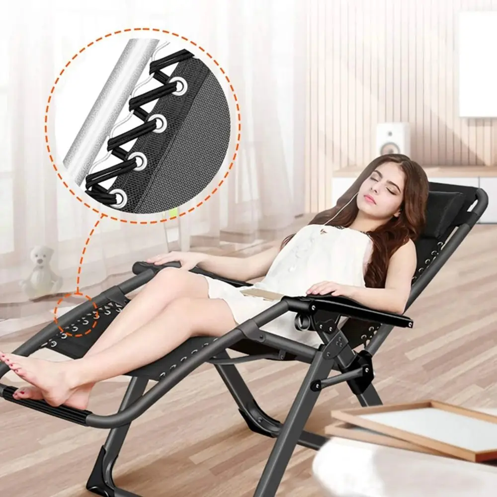 4Pcs/set Sun Loungers Fixing Elastic Cord Rope Reclining Chair Replacement Repair Cord Kit