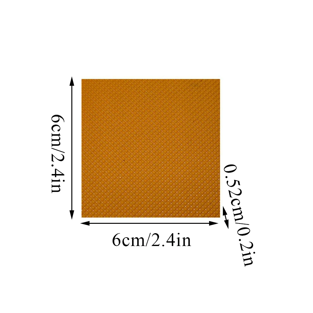 2PCS Rubber Sole Replacement Sheet For Shoes Repair Patch High Heels Sandals Non-Slip Shoe Sole Protector Heel Pads Croppable