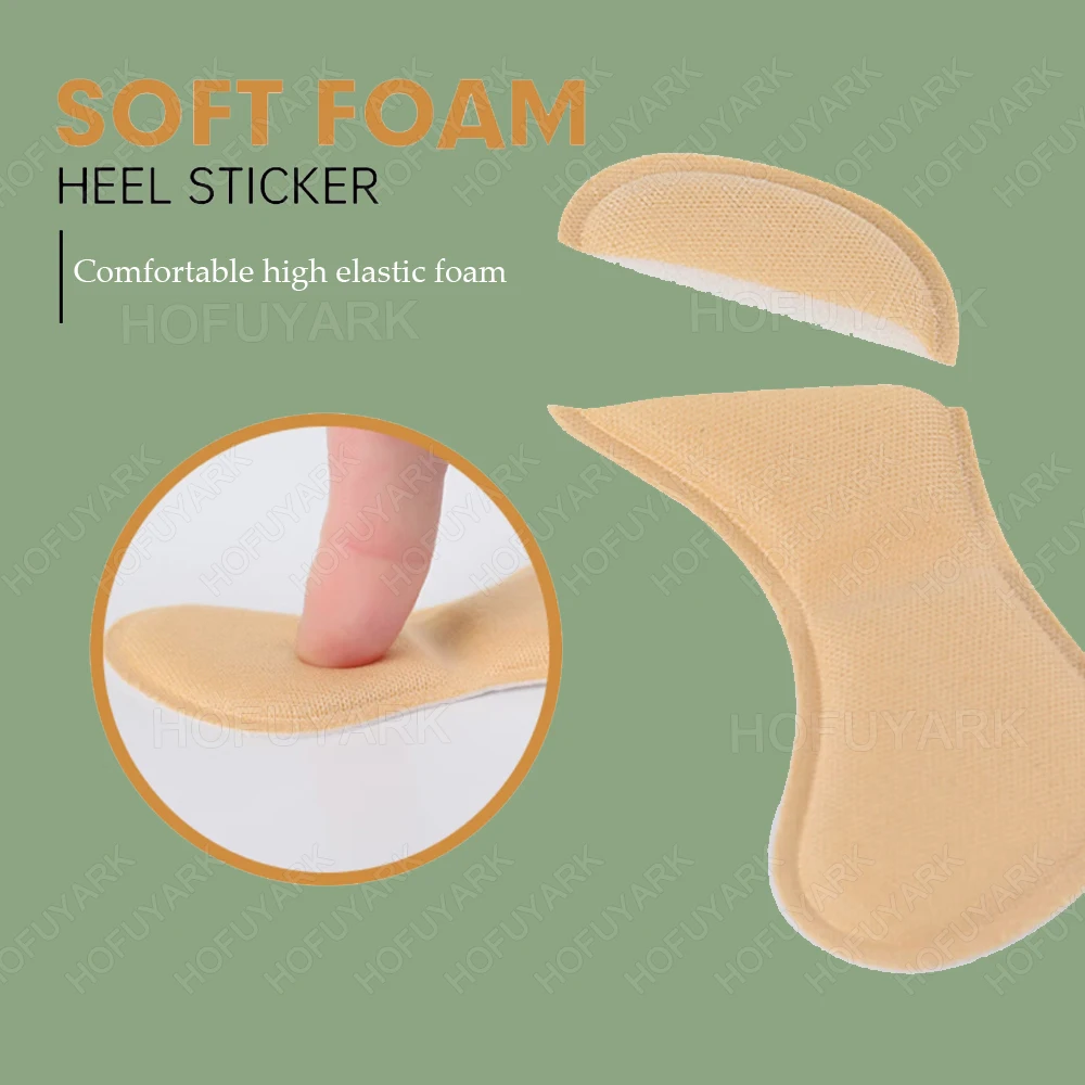 10pcs Heel Insoles for Shoes Patch Pain Relief Heel Pads for Shoes Adjust Size Cushion Padding High Heels Insert Heel Protector