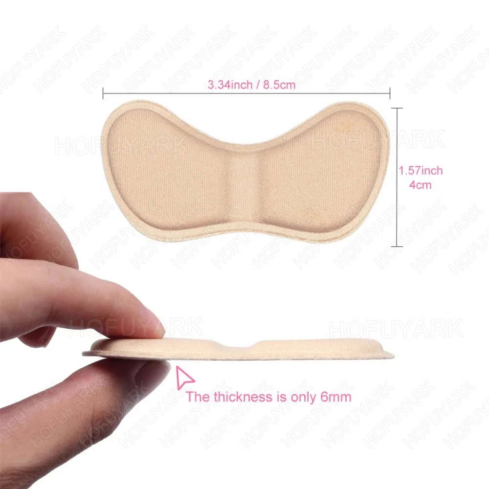 10pcs Heel Insoles for Shoes Patch Pain Relief Heel Pads for Shoes Adjust Size Cushion Padding High Heels Insert Heel Protector