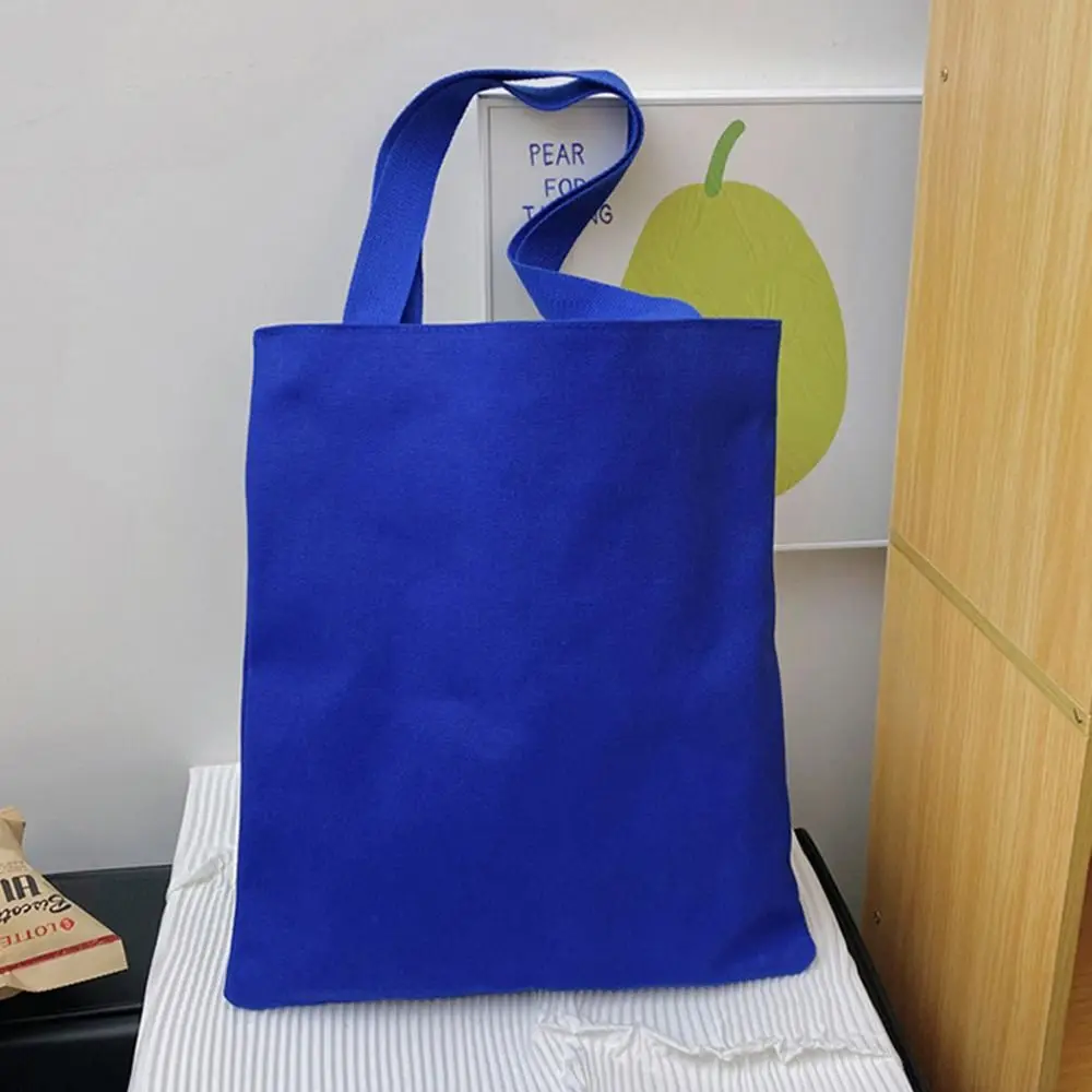 Canvas Shoulder Bags Fashion Anime Cartoon Shopping Bag Stuffed Sad Frog Cute Crossbody Bag Women