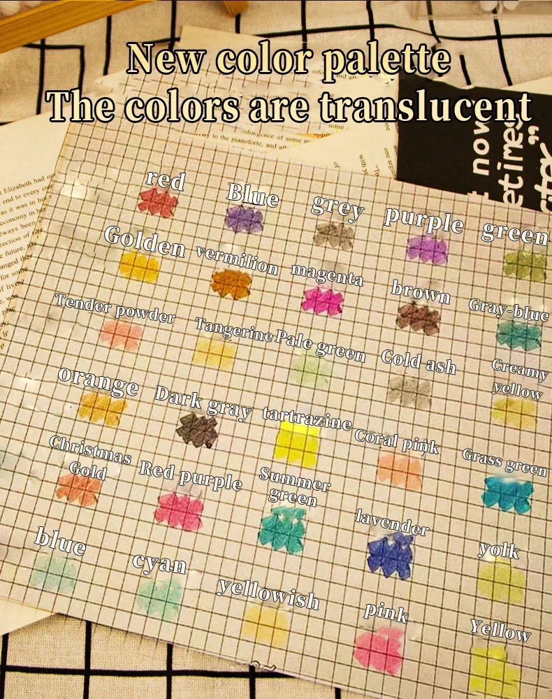 5/15/25 Colors Double Headed Highlighter Pen Set Fluorescent Drawing Markers Highlighters Pens Art Cute Pastel Stationery