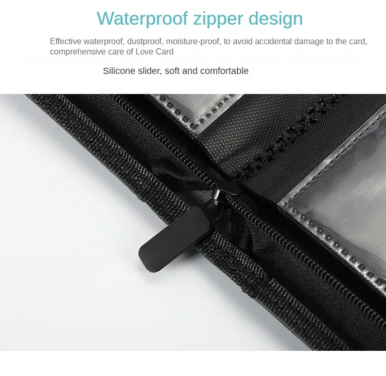 12Pockets PU Football Baseball Card Binder Trading Card Holder with Sleeves Cards Collectors Album Hold 480 Cards