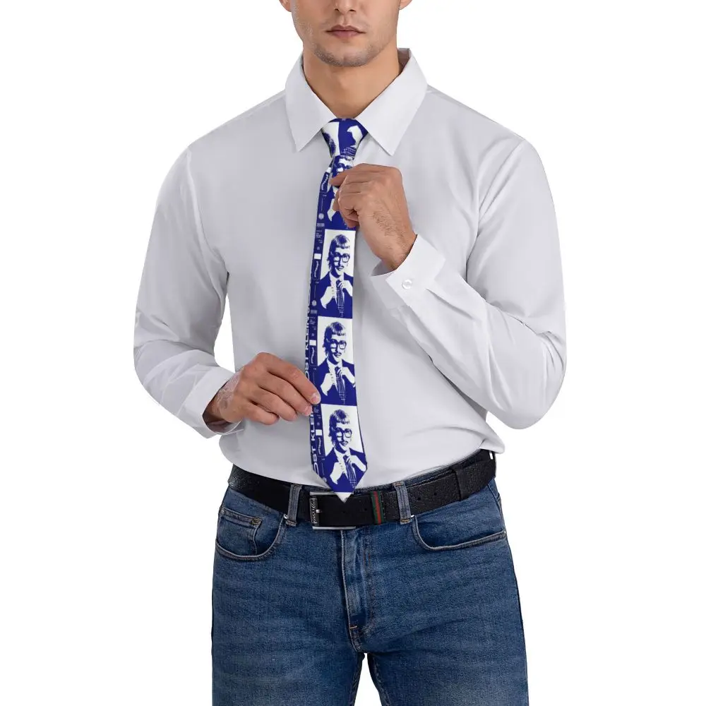 Joost Klein Europapa Eurovisions 2024 Tie Singer Daily Wear Neck Ties Funny Neck Tie For Male Graphic Collar Tie Necktie Gift