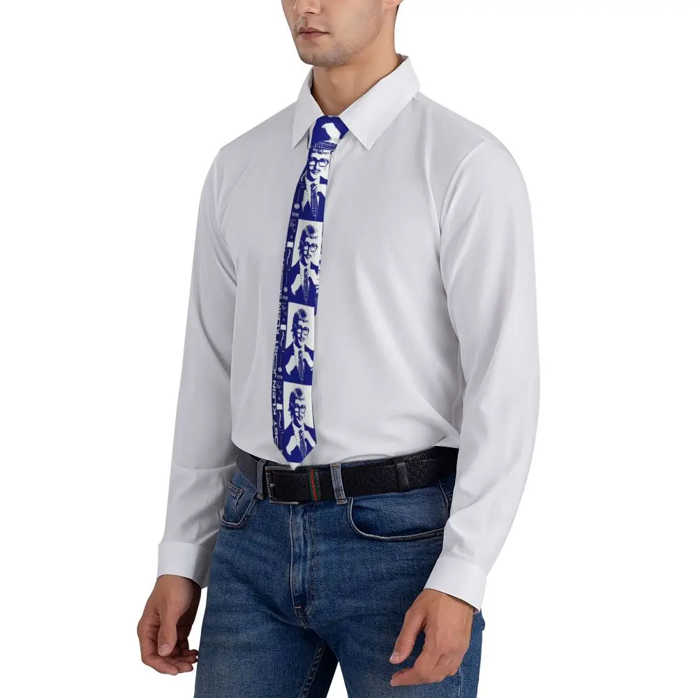 Joost Klein Europapa Eurovisions 2024 Tie Singer Daily Wear Neck Ties Funny Neck Tie For Male Graphic Collar Tie Necktie Gift