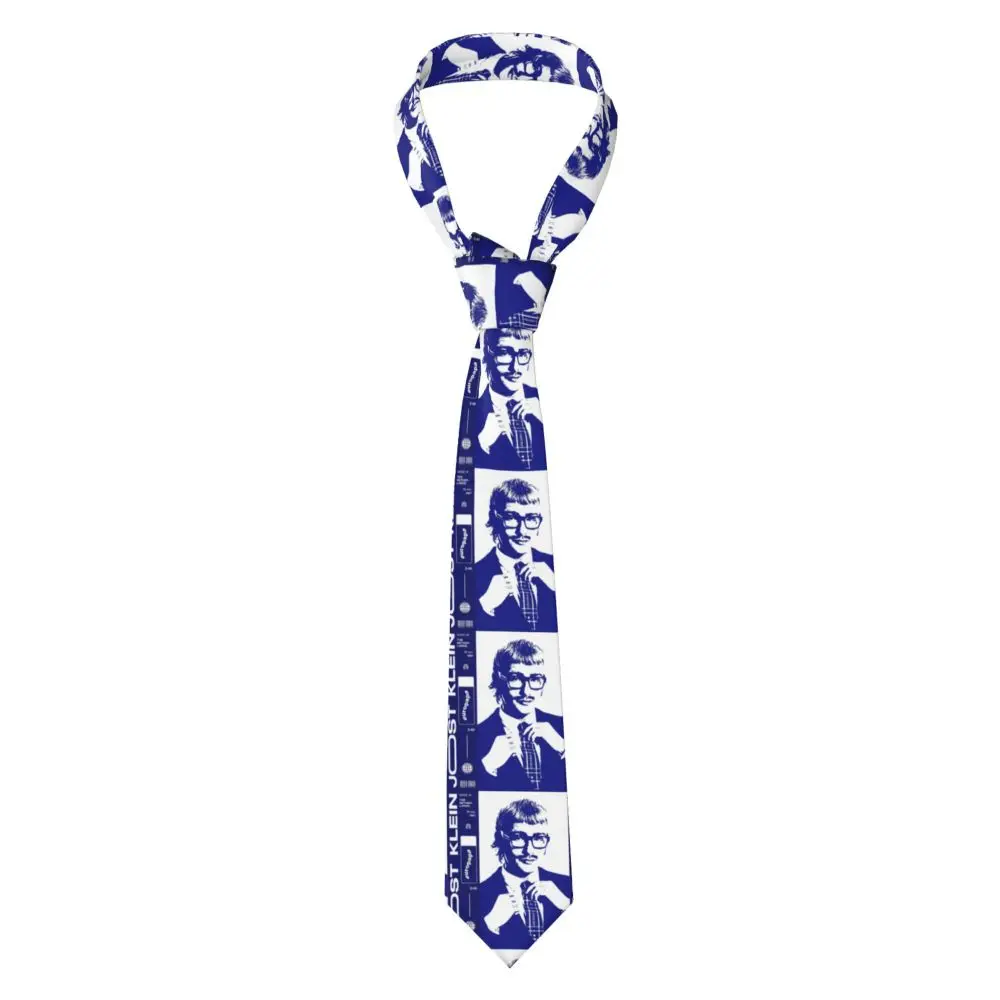 Joost Klein Europapa Eurovisions 2024 Tie Singer Daily Wear Neck Ties Funny Neck Tie For Male Graphic Collar Tie Necktie Gift