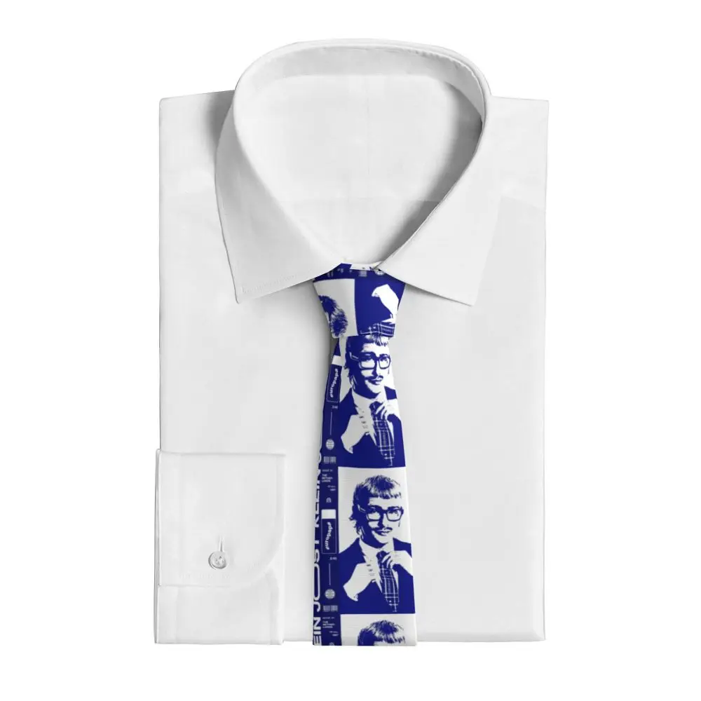 Joost Klein Europapa Eurovisions 2024 Tie Singer Daily Wear Neck Ties Funny Neck Tie For Male Graphic Collar Tie Necktie Gift