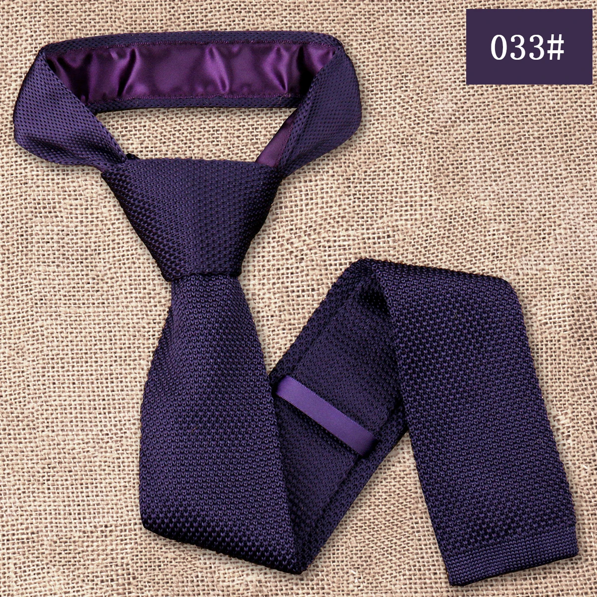 Fashion Men's Solid Colourful Knitted Ties Normal Classic Narrow Slim Neck Tie Woven Plain Cravate Narrow Neckties Gravatas