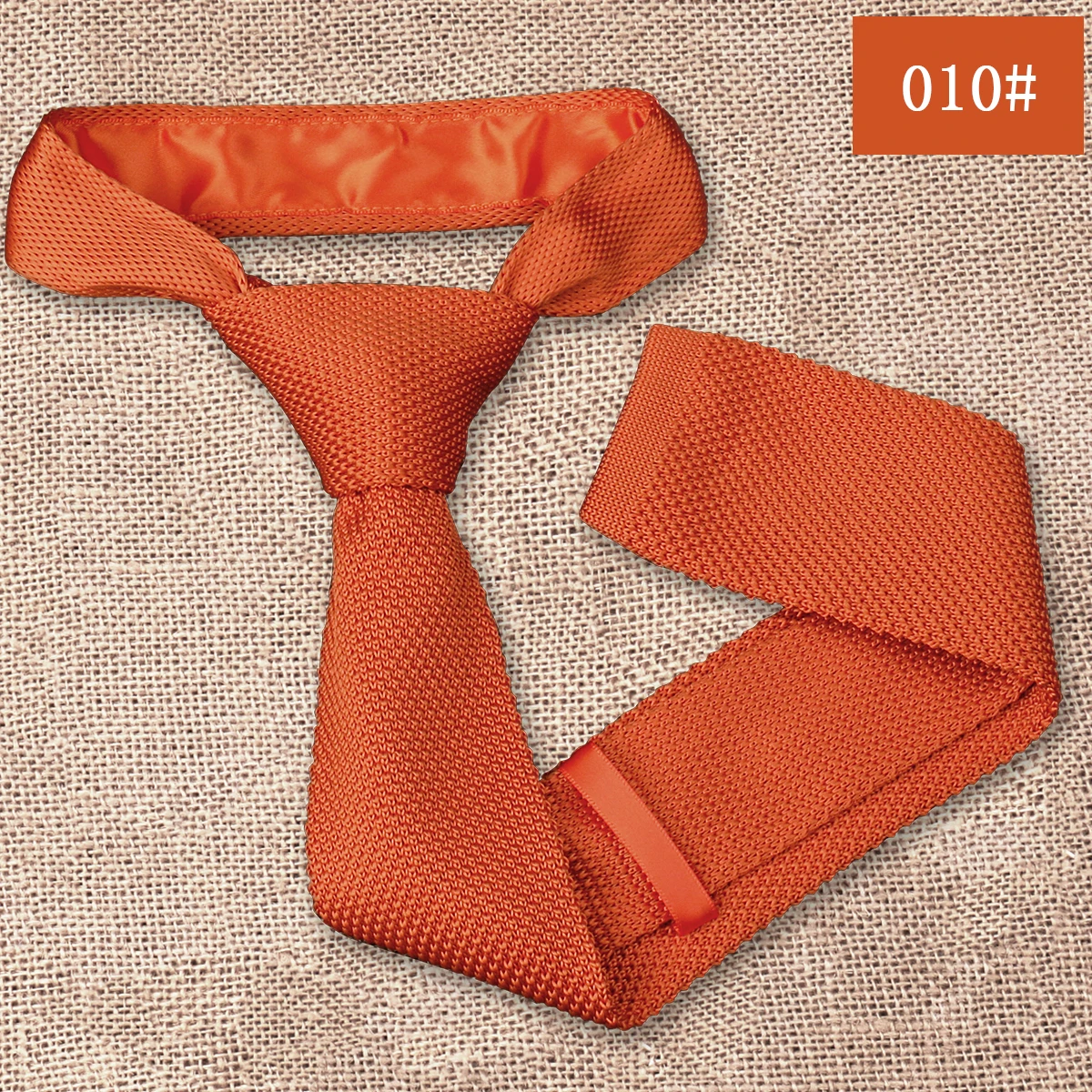 Fashion Men's Solid Colourful Knitted Ties Normal Classic Narrow Slim Neck Tie Woven Plain Cravate Narrow Neckties Gravatas