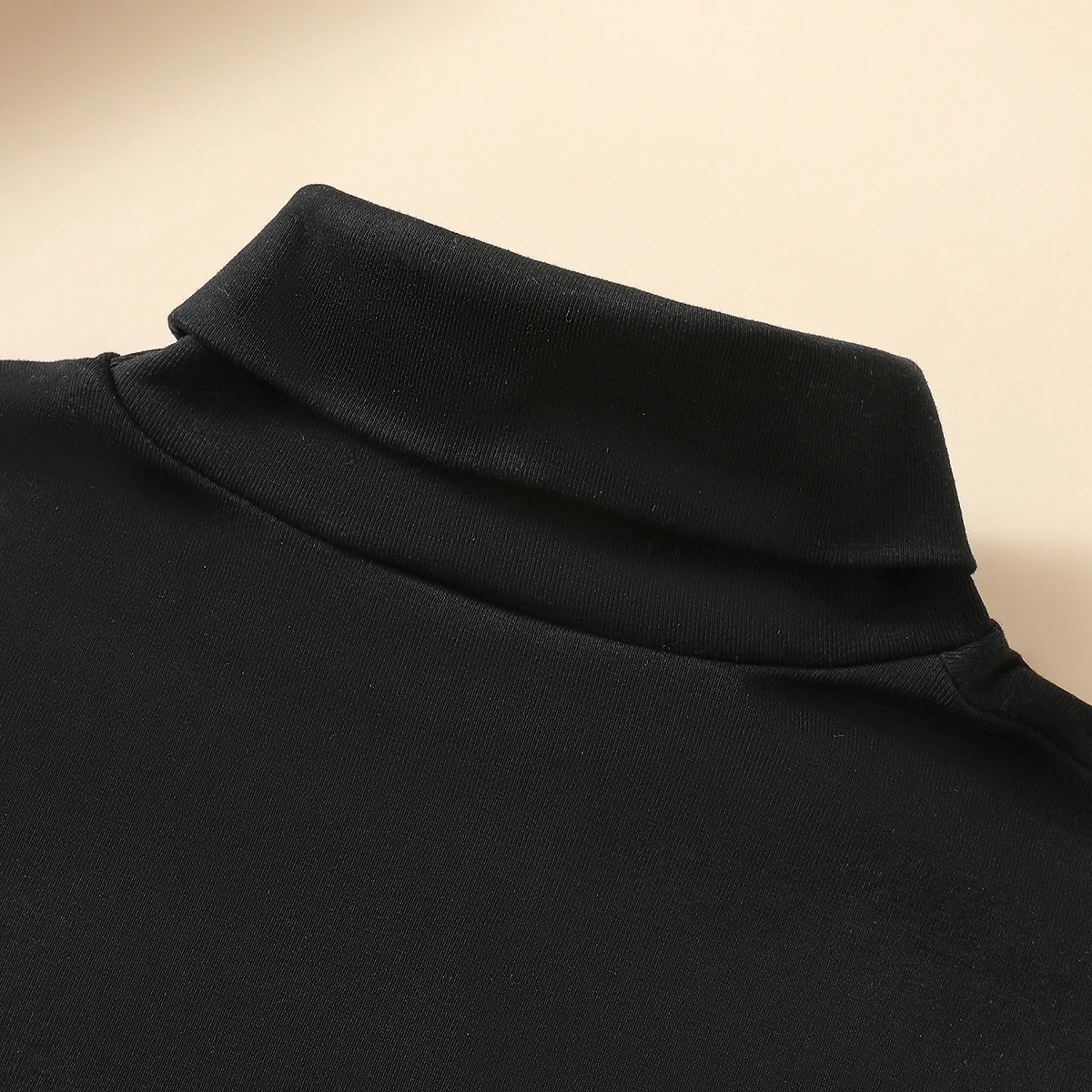 Knitted High Neck Fake Collar Women's Fashionable and Versatile Warm Neck Protection Scarf Elastic Jersey Turtleneck
