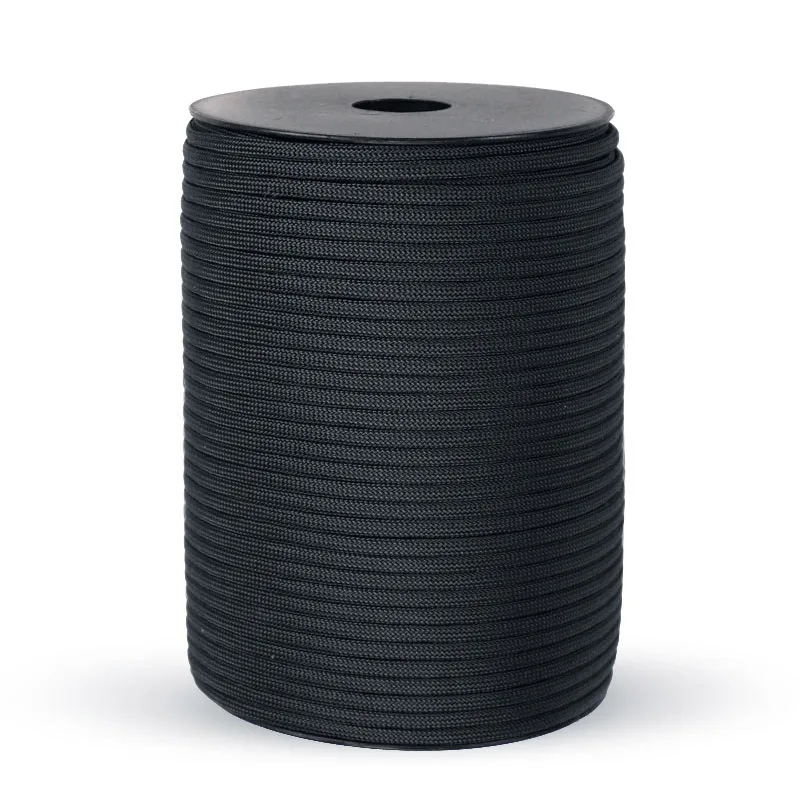 100M/50M 550 Military Standard 9-Core Paracord Rope 4mm Outdoor Parachute Cord Survival Umbrella Tent Lanyard Strap