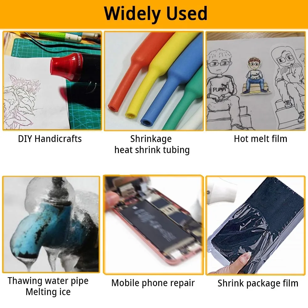 1060/530/127PCS Heat Shrink Tubing Kit 2:1 Shrinkable Wire Shrinking Wrap Wire Connect Cover Cable Repair Protection