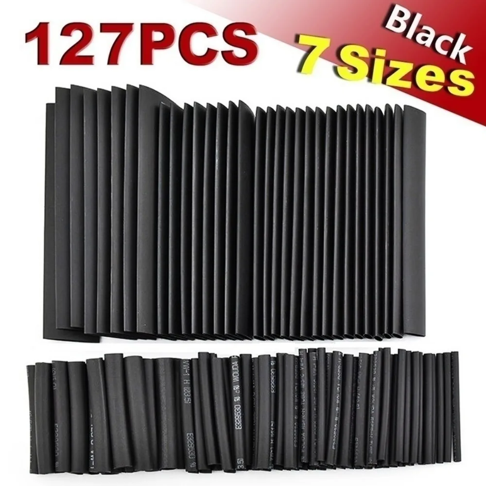 1060/530/127PCS Heat Shrink Tubing Kit 2:1 Shrinkable Wire Shrinking Wrap Wire Connect Cover Cable Repair Protection