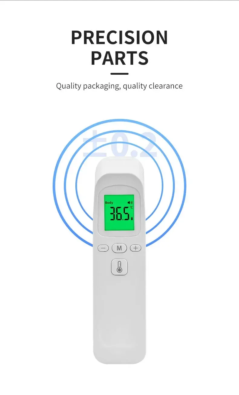 Medical Digital Infrared Thermometer Quick Temperature Measurement Medical Handheld Body Forehead Non-contact Thermometer