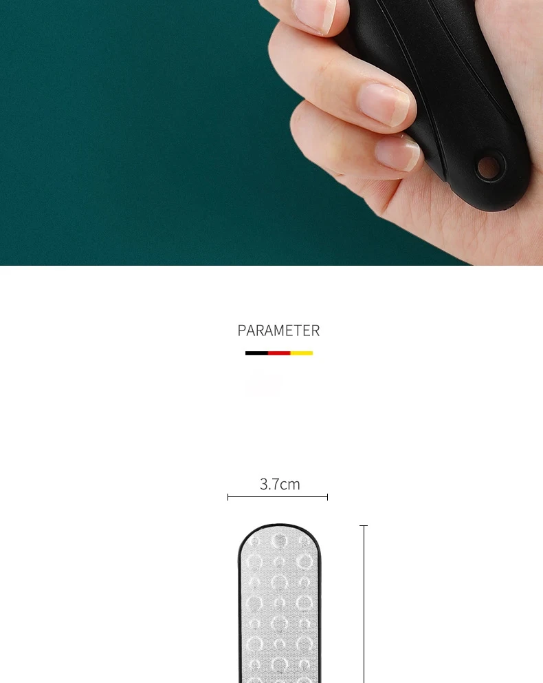 High-Quality Foot File Double Sided Callus Remover For Dead Skin Professional Pedicure Tools Callous Scraper