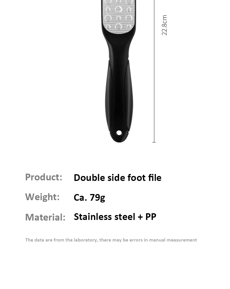 High-Quality Foot File Double Sided Callus Remover For Dead Skin Professional Pedicure Tools Callous Scraper