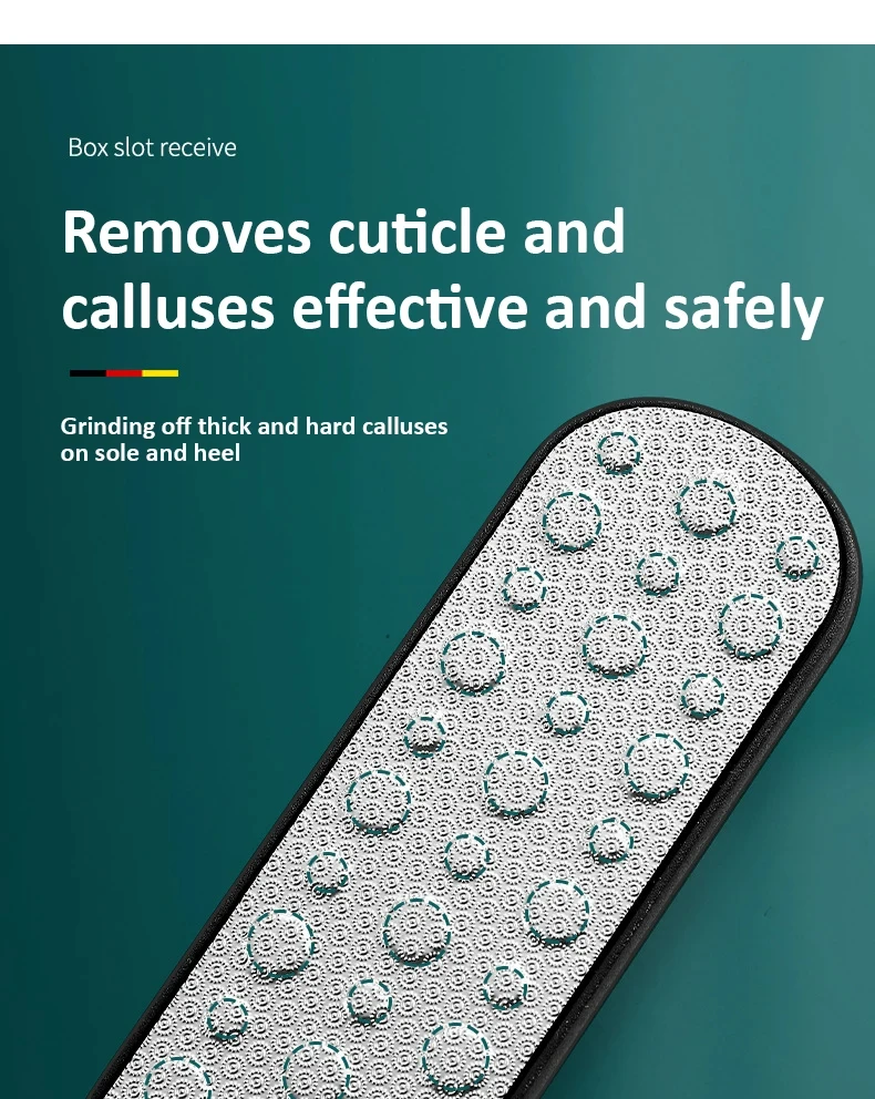 High-Quality Foot File Double Sided Callus Remover For Dead Skin Professional Pedicure Tools Callous Scraper