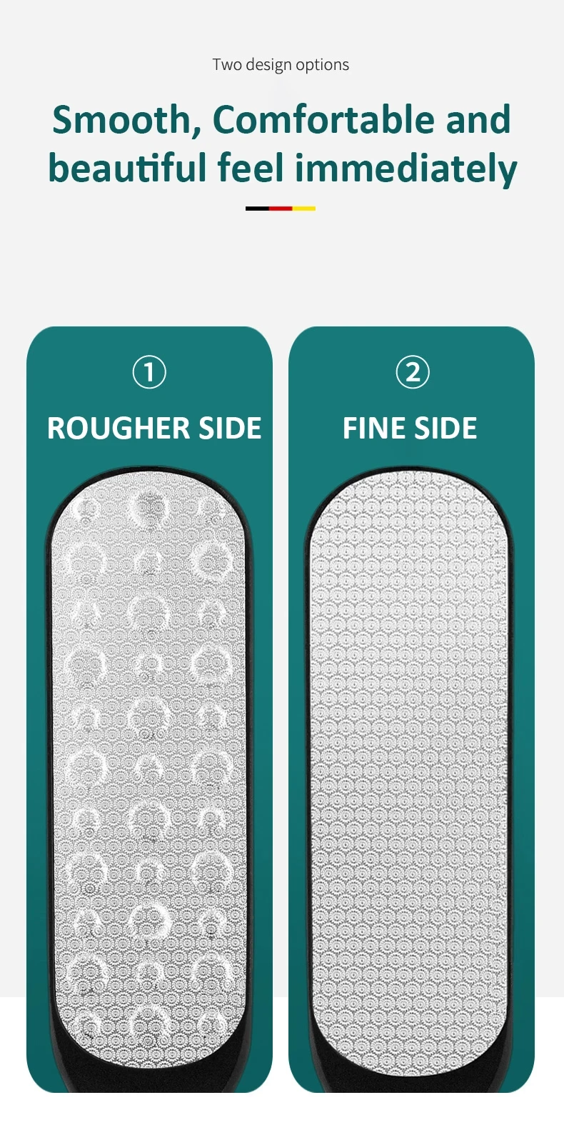 High-Quality Foot File Double Sided Callus Remover For Dead Skin Professional Pedicure Tools Callous Scraper
