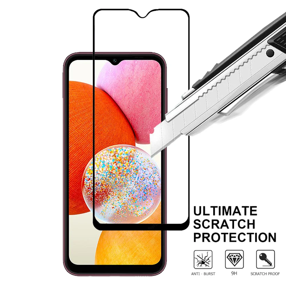2/4PCS Cristal Templado For Samsung Galaxy A56 A55 A54 A53 Tempered Glass For Samsung A18 A17 A27 A37 A57 A36 A26 A16 Screen Protector Samsung S26 S25 S24 Ultra Phone Protective Film