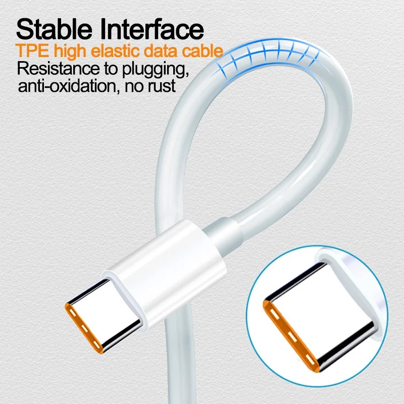 Original Xiaomi 6A USB Type C Cable Charger 120W Turbo Type Fast Charging For Mi 13 12 11 10 Pro Ultra Poco X3 Redmi Note K50 40