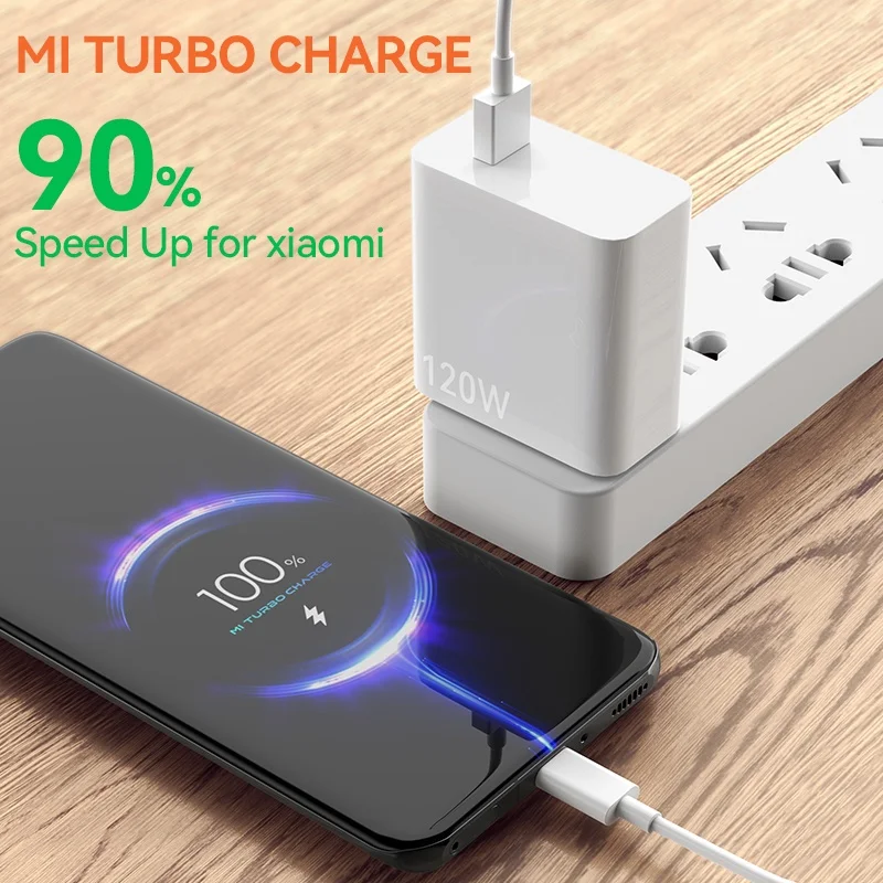 Original Xiaomi 6A USB Type C Cable Charger 120W Turbo Type Fast Charging For Mi 13 12 11 10 Pro Ultra Poco X3 Redmi Note K50 40