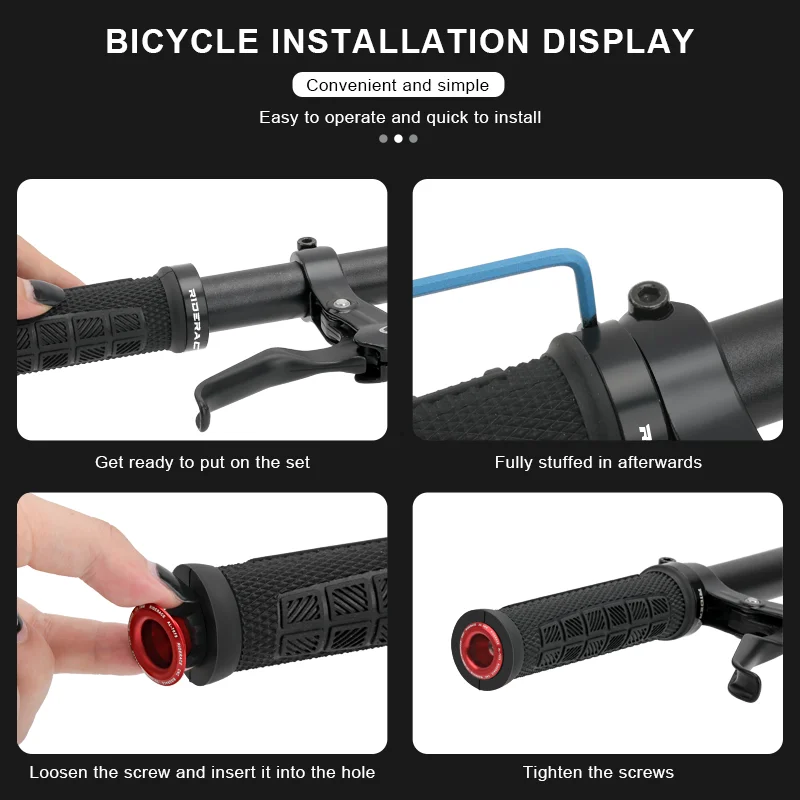 1 Pair Bike Handlebar End Plugs Aluminum Alloy Mountain Road Bicycle Handlebar End Cap Multi-color Cycling Handlebar Accessories