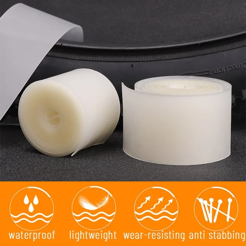 Bicycle Puncture Proof Belt 26" 27'' 29" 700C Bicycle Tire Liner Inner Tube Protector Road Mountain Bike Repair Stab Tape Pad