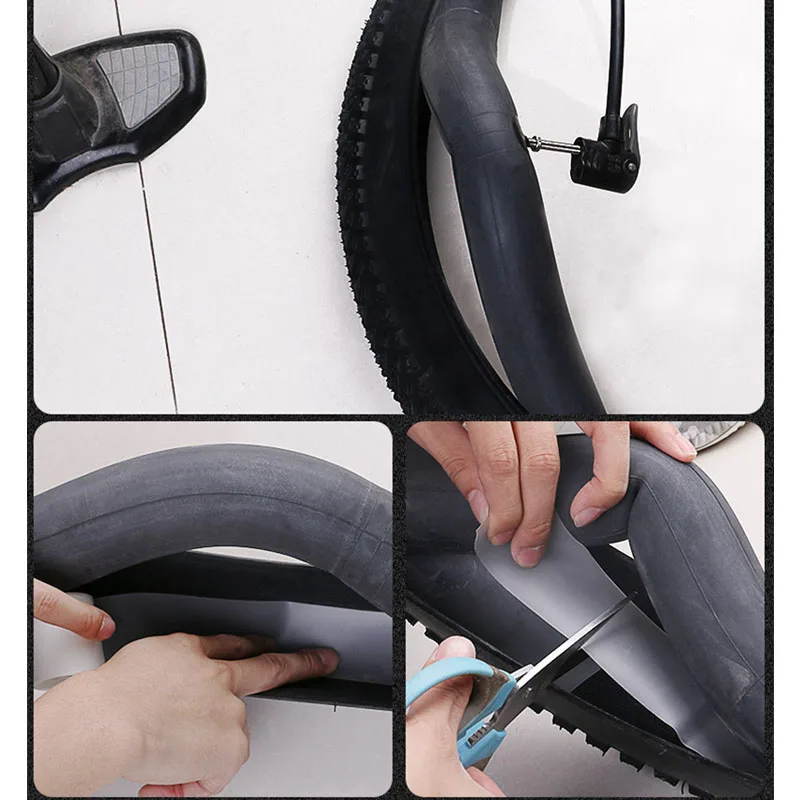 Bicycle Puncture Proof Belt 26" 27'' 29" 700C Bicycle Tire Liner Inner Tube Protector Road Mountain Bike Repair Stab Tape Pad