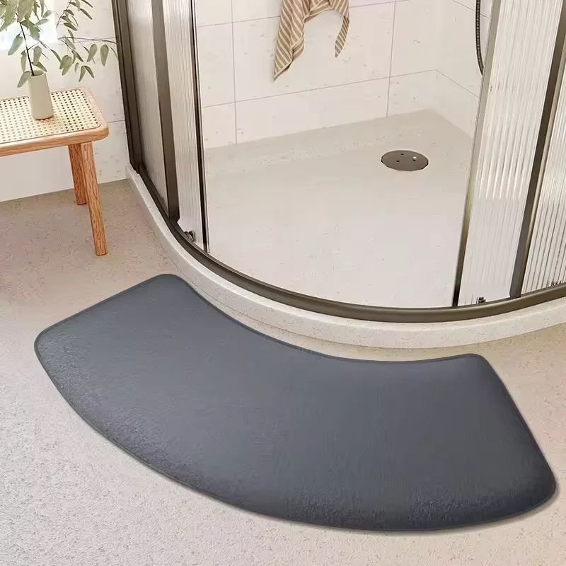 Super absorbent floor mat, super absorbent bath mat, super anti slip coral velvet bathroom floor mat, door mat