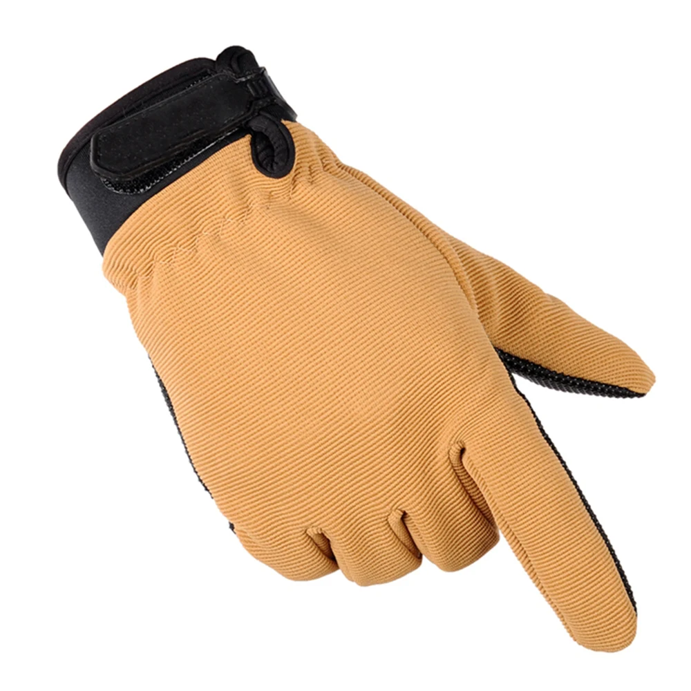 Fishing Gloves Summer Breathable Outdoor Riding Gloves Man Lady Light Bicycle Non-Slip Gloves Full Finger Fingerless