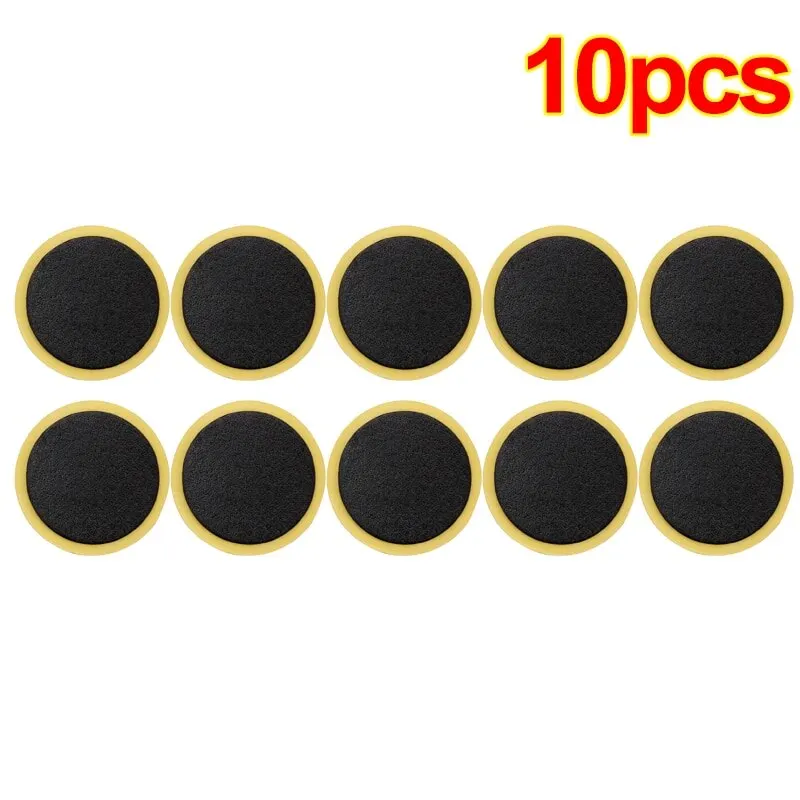 30/20/10PCS Bicycle Glue-free Tire Patches Tool Quick Repairing Tyre Protection Patch Adhesive Quick Drying Bike Accessories