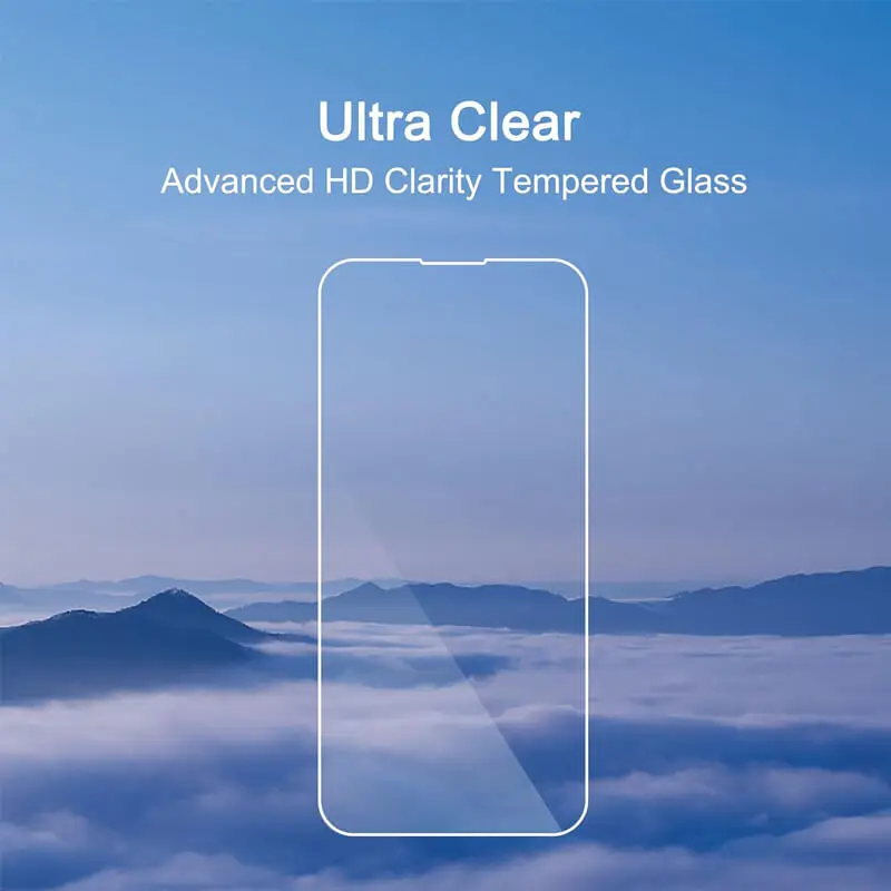 Tempered Glass for iPhone 14 Pro 15 16 17 18 13 12 11 Pro Max Screen Protector for iPhone 15 Pro Mica for iPhone 13 14 Pro Glass
