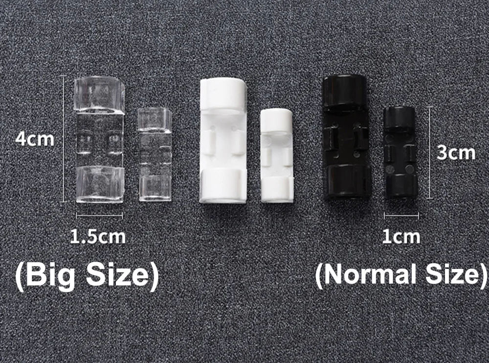 Cable Organizer Clips Cable Management Desktop & Workstation ABS Wire Manager Cord Holder USB Charging Data Line Bobbin Winder