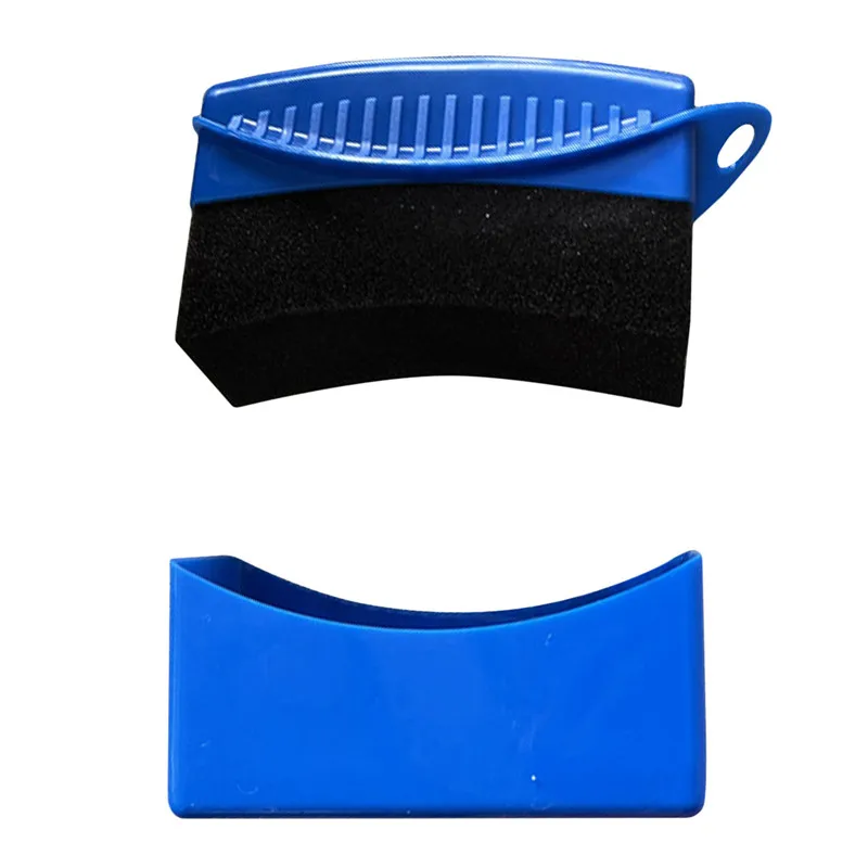 Car Wheel Polishing Waxing Sponge Brush ABS Plastics Washing Cleaning Tire Contour Dressing Applicator Pads Detail Accessories