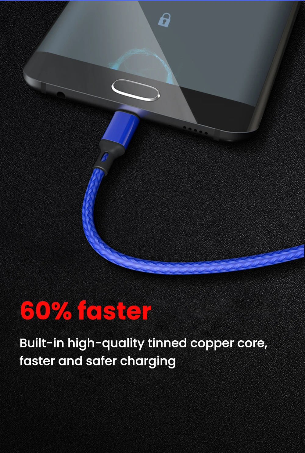 0.25M Short Cable Micro USB Cables Type C Data Cord Fast Charging Portable Wire for Power Bank iPhone 15 Samsung Android Phone