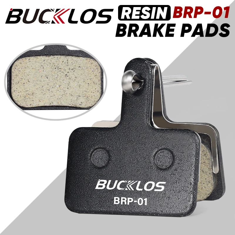 BUCKLOS Resin Disc Brake Pad For SHIMANO B01S Wear-resistant Hydraulic Brake Pads MTB Brake Pads for B03S B05S Cycling Parts