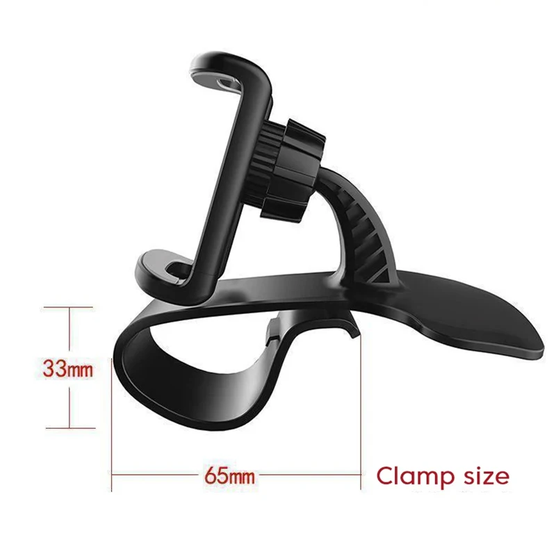 360 Rotatable Car Phone Holder Universal Cell Phone Stands Car Rack Dashboard Support for Auto Grip Mobile Phone Fixed Bracket