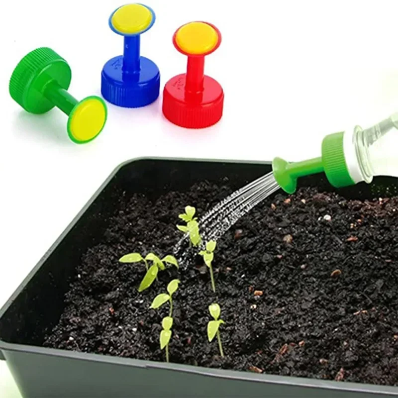 3pcs Garden Plant Watering Sprinkler Bottle Cap Nozzle DIY Mini Irrigation Head Suitable For Indoor And Outdoor Nursery Potted