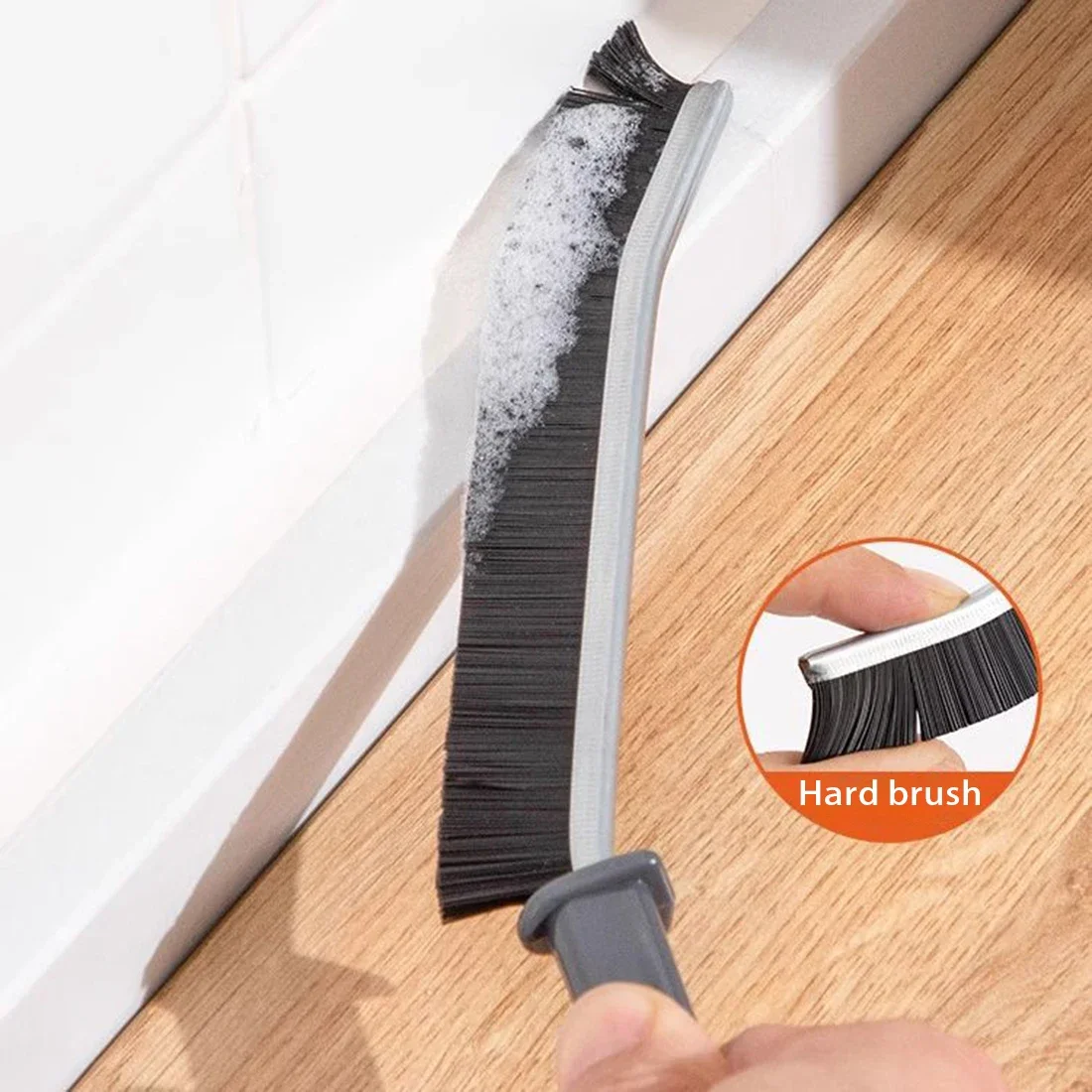 3Pcs Crevice Cleaning Brush Durable Car Kitchen Tile Grout Dead End Bristle Cleaning Brush Bedroom Floor Line Cleaning Brushes