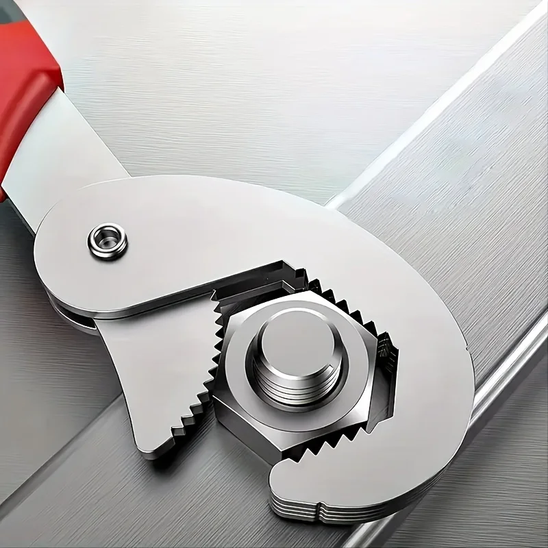Adjustable Spanner, Universal Wrench,Quick Multi-function,New Grip 6-22mm 1 packs,Universal Opening Wrench