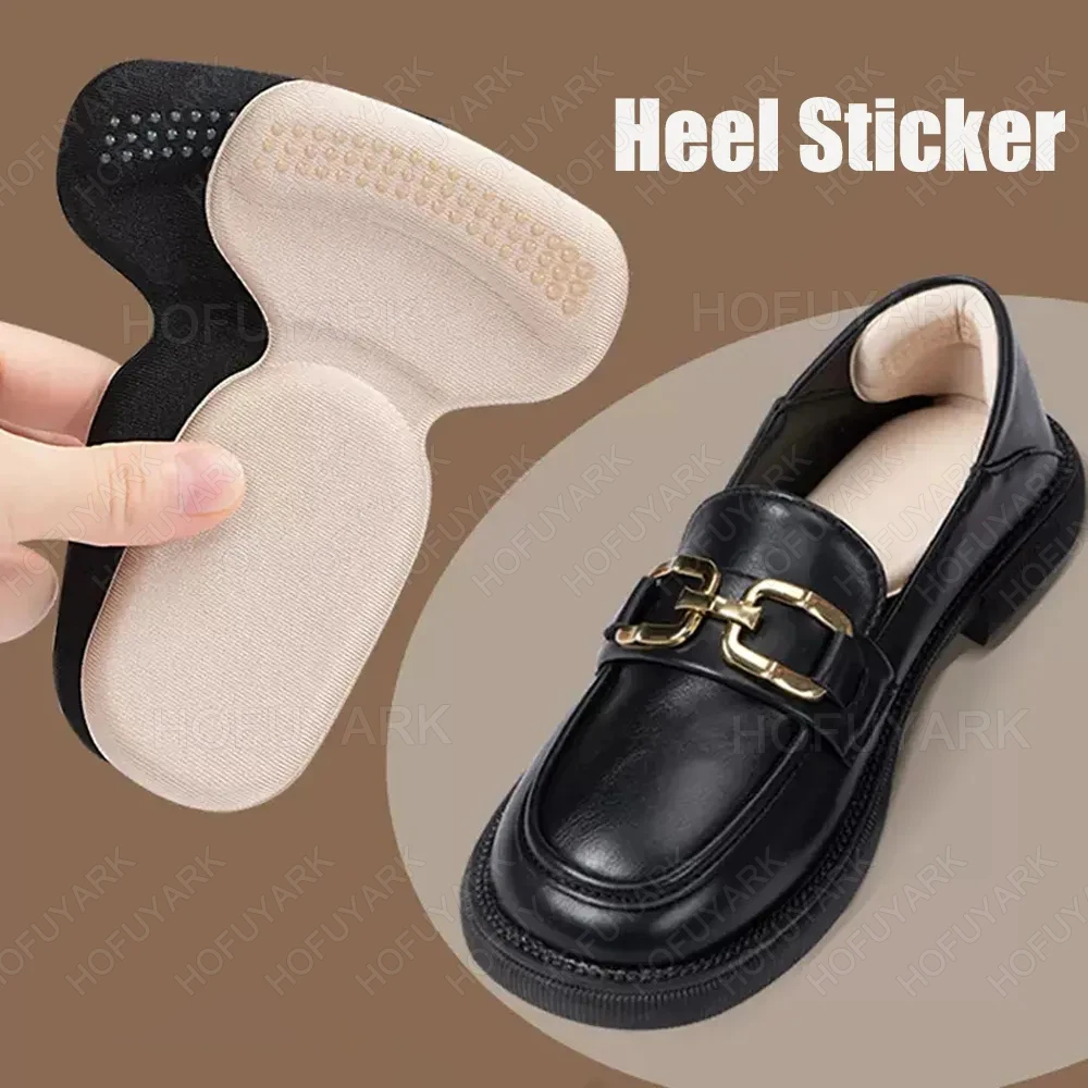 6pcs Heel Pads for Shoes Too Big Adjust Size Sponge Heel Protector Stickers High Heels Pain Relief Inserts Foot Insoles Women